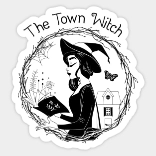 The Town Witch Sticker